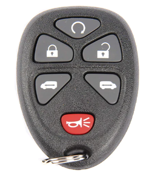 NO PROGRAM ITEM ONLY 2005-2011 GM / 6-Button Keyless Entry Remote / KOBGT04A (AFTERMARKET)