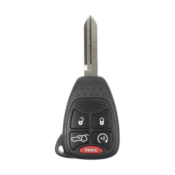 NO PROGRAM ITEM ONLY 2006-2014 Jeep / Dodge / Chrysler / 5-Button Remote Head Key / OHT692427AA (AFTERMARKET)