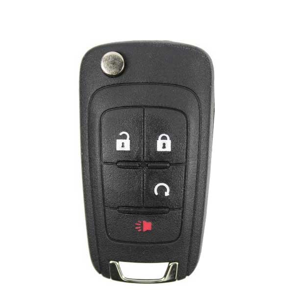 NO PROGRAM ITEM ONLY 2010-2019 GM / 4-Button Flip Key / PN: 20873622 / OHT01060512 (AFTERMARKET)