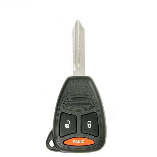 NO PROGRAM ITEM ONLY 2005-2012 Dodge / Mitsubishi / 3-Button Remote Head Key / PN: 05183348AA / KOBDT04A (AFTERMARKET)