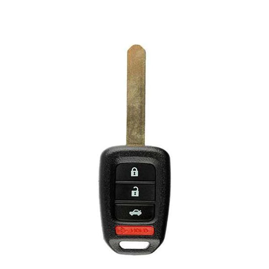 NO PROGRAM ITEM ONLY 2016-2020 Honda Accord Civic / 4-Button Remote Head Key / MLBHLIK6-1TA (G Chip) (AFTERMARKET)